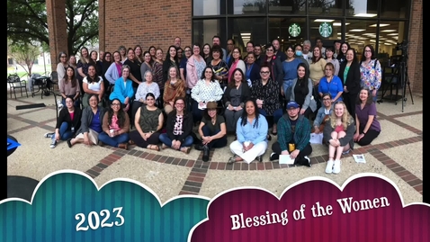 Thumbnail for Blessing of the Women, slide show of Celebration --  March 24, 2023
