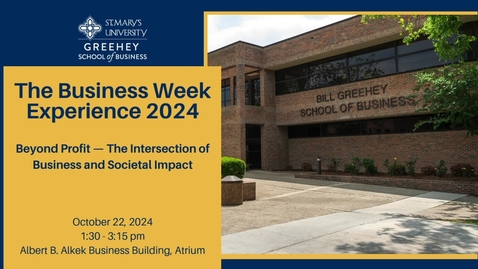 Thumbnail for Professionalism Session &amp; Fashion Forward – The Art of Sustainability • October 22, 2024 • 1:30 to 3:15 pm