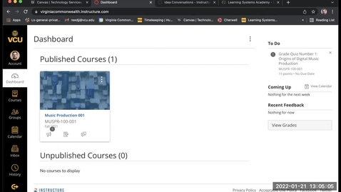 Thumbnail for Canvas Overview - 1/21/22