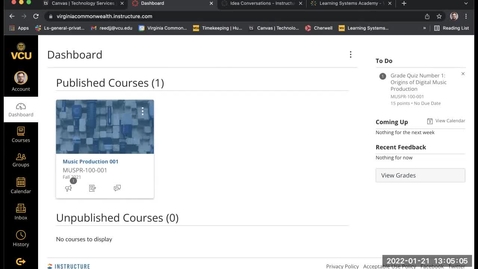 Thumbnail for entry Canvas Overview - 1/21/22