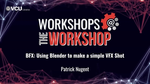 Thumbnail for entry BFX: Using Blender to make a simple VFX Shot