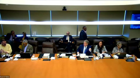 Thumbnail for Board of Visitors Meeting