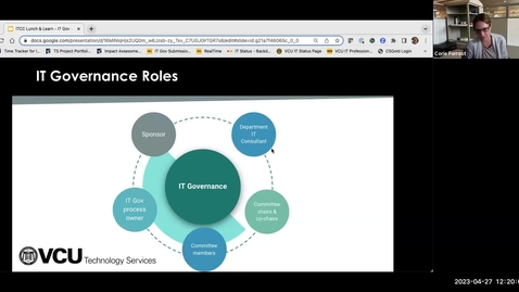 Thumbnail for entry [ITCC] Lunch and Learn | IT Governance Redesign