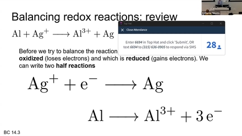 Thumbnail for CHEM 110 3/26/25