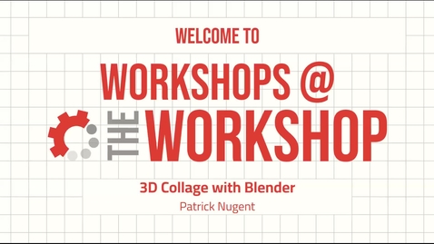 Thumbnail for 3D Collage with Blender