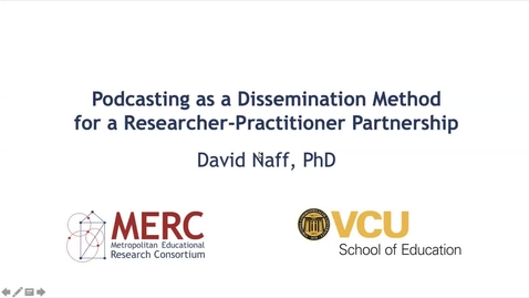 Thumbnail for Podcasting as Research Dissemination