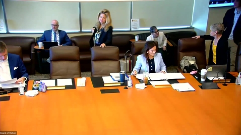 Thumbnail for Board of Visitors Committee Meetings