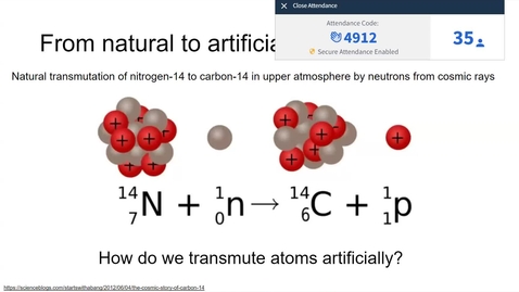 Thumbnail for entry CHEM 110 4/15/24