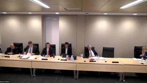 Thumbnail for Board of Visitors Audit Committee Meeting Sept. 15th, 2022