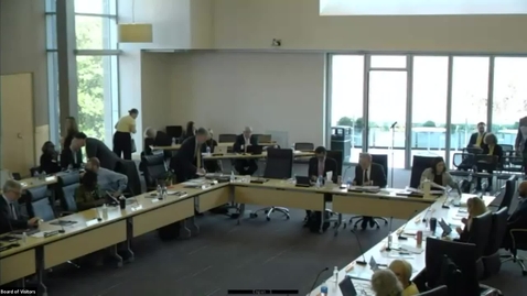 Thumbnail for Board of Visitors Full Board Meeting 