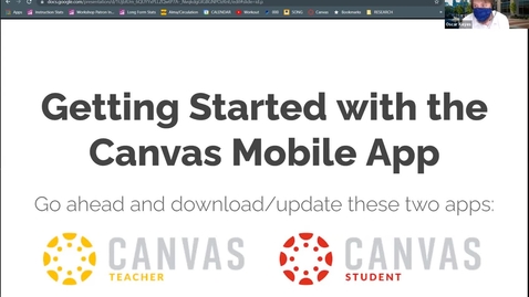 Thumbnail for entry Going Mobile with Canvas - Aug. 9, 2021