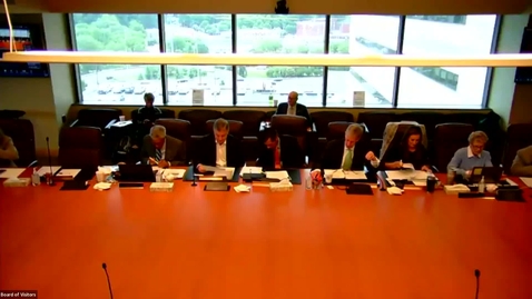 Thumbnail for Board of Visitors Full Board Meeting 