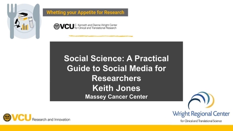 Thumbnail for Social Science: a Practical Guide to Social Media for Researchers with Keith Jones (3/6/25)