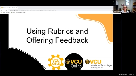 Thumbnail for entry Canvas Workshop Series - Rubrics &amp; Feedback