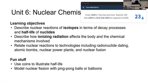 Thumbnail for CHEM 110 4/7/25