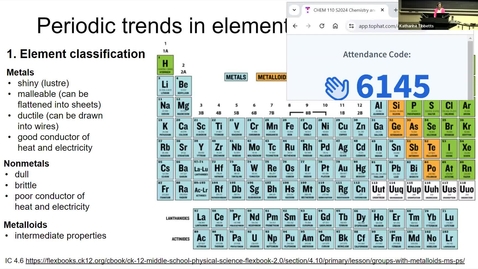 Thumbnail for entry CHEM 110 1/26/24