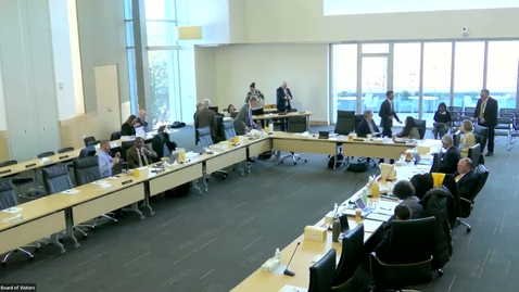 Thumbnail for Board of Visitors Committee Meetings  Dec 12th, 2024