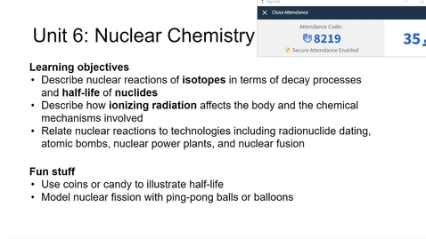 Thumbnail for entry CHEM 110 4/8/24