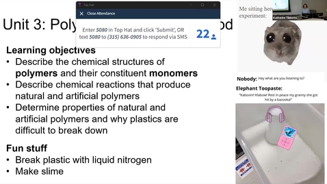 Thumbnail for CHEM 110 2/16/26