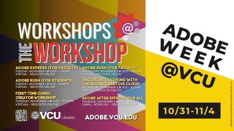 Thumbnail for Inclusive Teaching with Adobe Creative Cloud