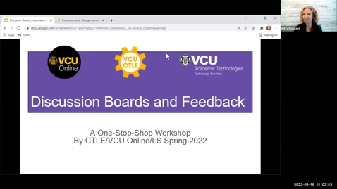 Thumbnail for Canvas Workshop Series - Discussion Boards &amp; Feedback