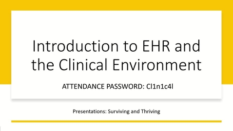 Thumbnail for 250318 - TTM3 - 9AM - Introduction to Clinical Teams and the EHR