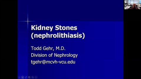 Thumbnail for 201008-M2-8am-RENL-Kidney Stones-Gehr
