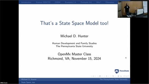 Thumbnail for OpenMx Master Class - 2024-11-15 - Session 1