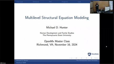 Thumbnail for OpenMx Master Class - 2024-11-16 - Session 1