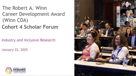 Thumbnail for Winn CDA Cohort 4 Scholar Forum (1/22/25)