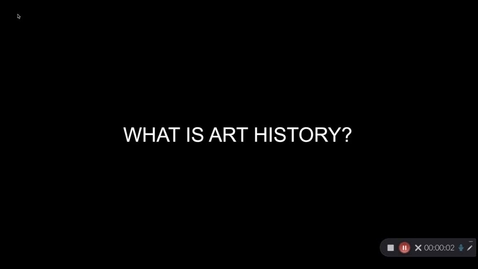 Thumbnail for entry (Why) Is Art History Important?