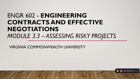 Thumbnail for Engineering Contracts and Effective Negotiations 3.3