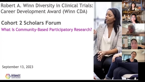 Thumbnail for Winn CDA Cohort 2 Scholar Forum #18 (9/13/23)