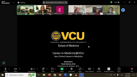 Thumbnail for 250304 - M1 - CIM - 3pm -   Alternate Career Paths in Medicine - Deiorio
