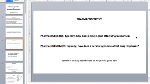 Thumbnail for PHTX 400 Pharmacogenetics Review