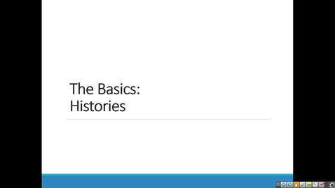 Thumbnail for 20240730 - M1 - PCM - The Basics: Histories - Pedram