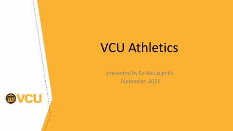 Thumbnail for entry Board of Visitors Athletic Committee