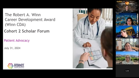 Thumbnail for Winn CDA Cohort 2 Scholar Forum #16 (07/31/24)