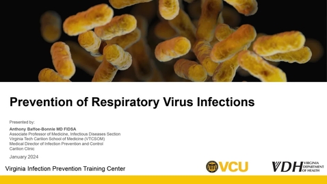 Thumbnail for Prevention of Respiratory Virus Infections