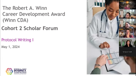 Thumbnail for Winn CDA Cohort 2 Scholar Forum #10 (5/1/2024)