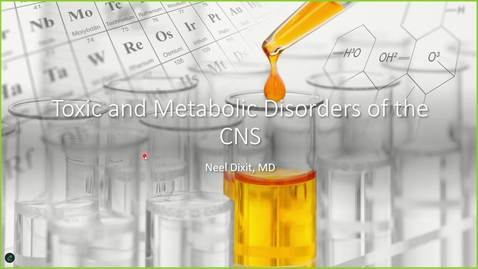 Thumbnail for 241206 - M2 - Neuro - Clinical Aspects of Acquired CNS Metabolic Disorders