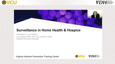 Thumbnail for IPC for Home Health &amp; Hospice Module 6: Surveillance