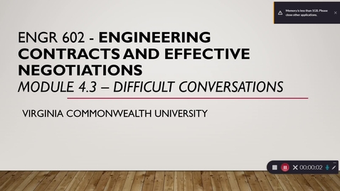 Thumbnail for Engineering Contracts and Effective Negotiations
