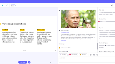Thumbnail for Features of Glean: Glean Use Pt.  2 (Looking at Audio &amp; Transcripts)
