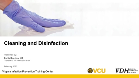 Thumbnail for Cleaning &amp; Disinfection