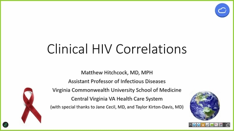 Thumbnail for 241028  - M1 - I&amp;I - 10am - HIV Clinical Correlation + Clinical Correlation: Viral CNS Infections -  Hitchcock + Reznicek