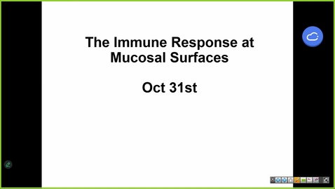 Thumbnail for 251031 - M1 - 11AM - I &amp; I - Mucosal Immunity
