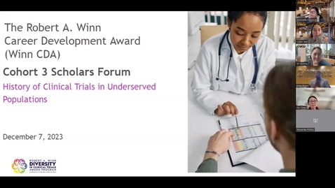 Thumbnail for Winn CDA Cohort 3 Scholar Forum #2 (12/7/23)