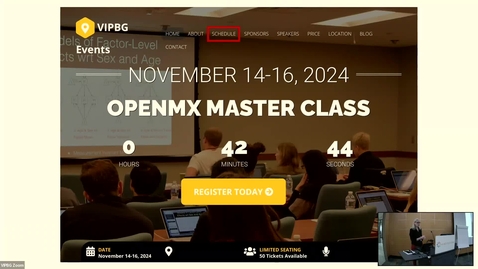 Thumbnail for OpenMx Master Class - 2024-11-14 - Session 1