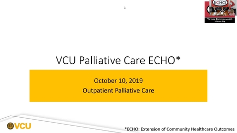 Thumbnail for Palliative ECHO: Getting through to resistant providers (Oct. 2019)